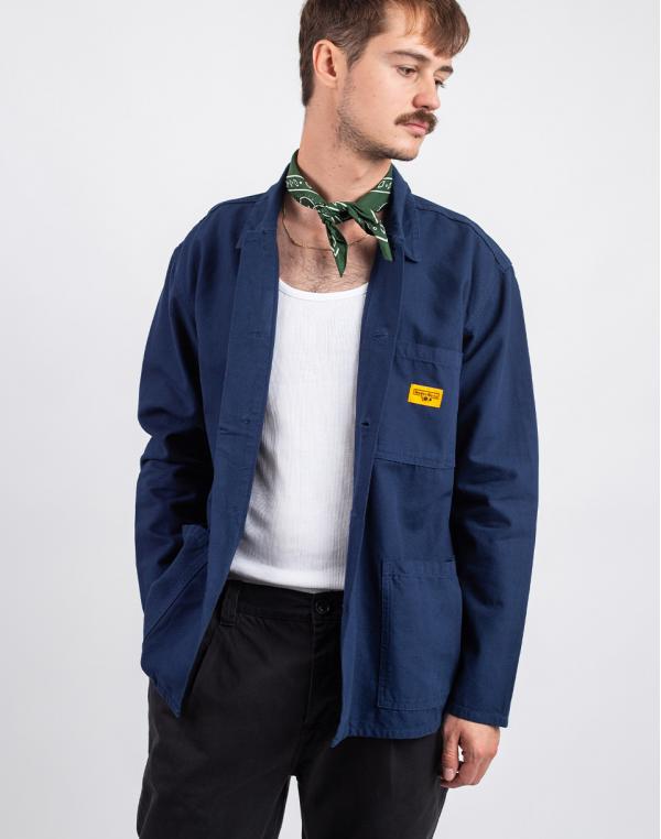 Service Works Canvas Coverall Jacket NAVY M