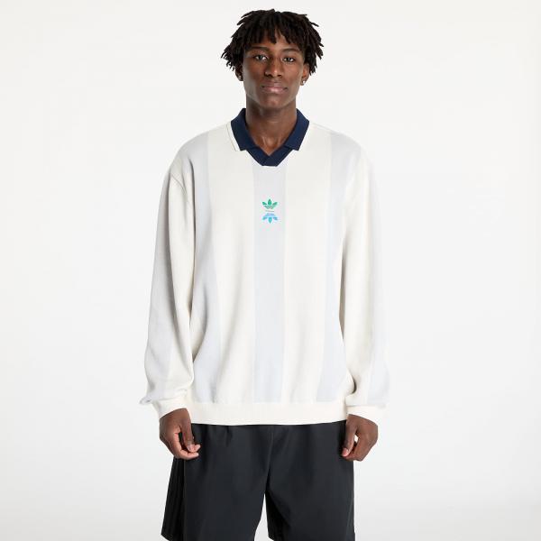 Tričko adidas Rolling Links Long Sleeve Polo Shirt Chalk White S
