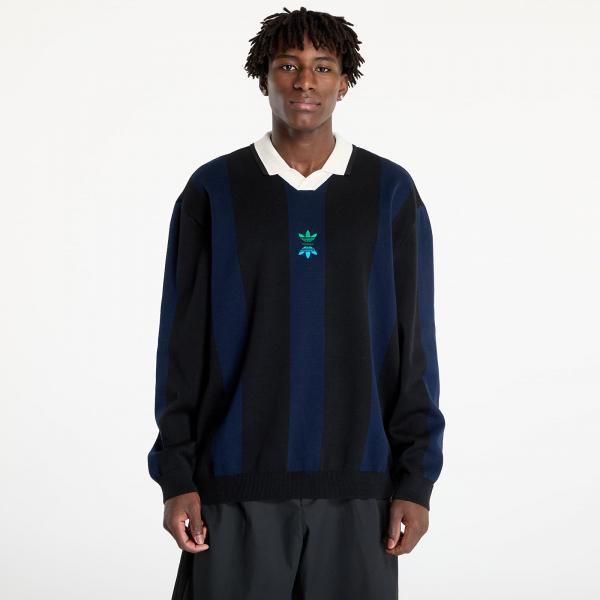 Tričko adidas Rolling Links Long Sleeve Polo Shirt Black S