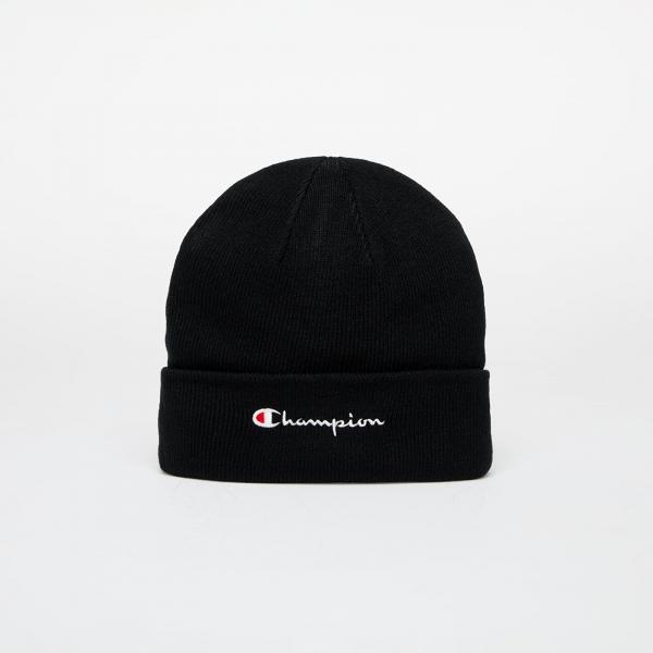 Čepice Champion Beanie Cap Black Universal