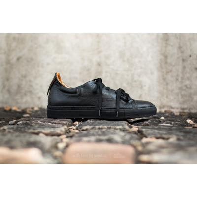 Marco Laganà Sneaker Leather Black-Black Sole