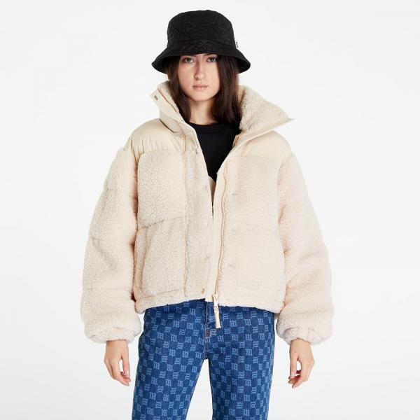 Bunda Sixth June Nylon & Borg Puffer Jacket Beig M