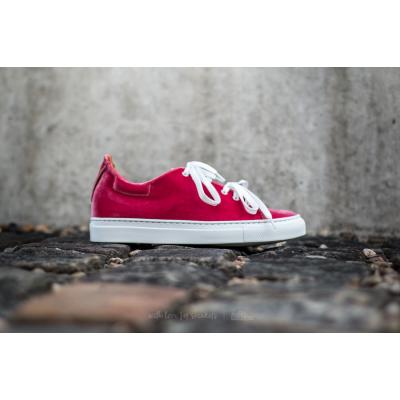 Marco Laganà Sneaker Velvet Pink White-Sole