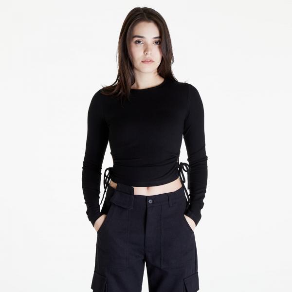 Sixth June Basic Crop Top Black M