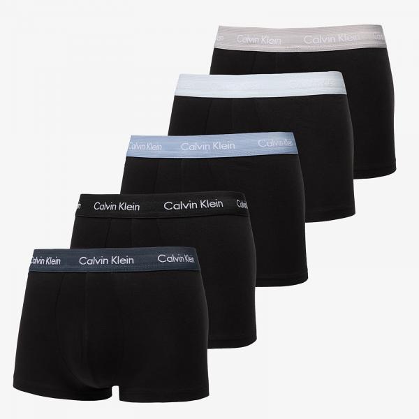 Boxerky Calvin Klein Low Rise Trunk 5-Pack Black S