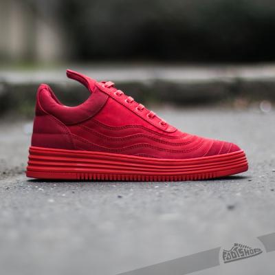 Filling Pieces Low Top Wavy Red