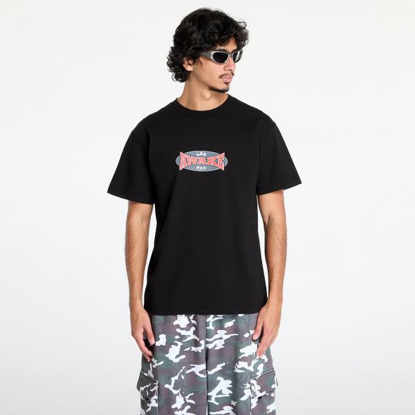 Tričko Awake NY Les Ny Tee Black S