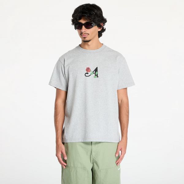 Tričko Awake NY Flower Classic Tee Grey S