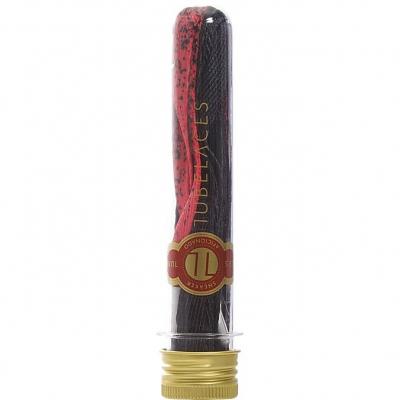 Tubelaces Gold Flat Splatter Pack Red/ Black