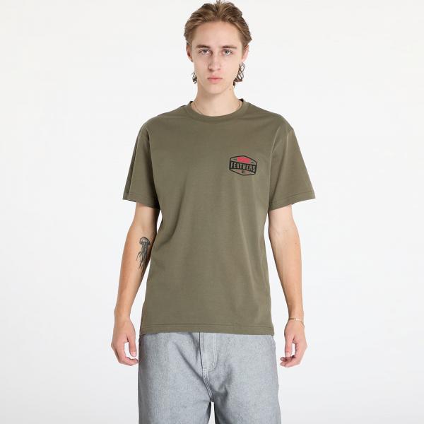 Tričko Horsefeathers Hexagon II T-Shirt Burnt Olive L