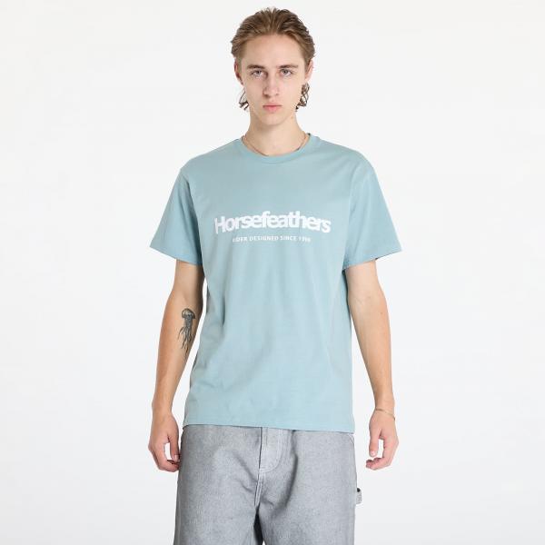 Tričko Horsefeathers Quarter T-Shirt Blue Haze S