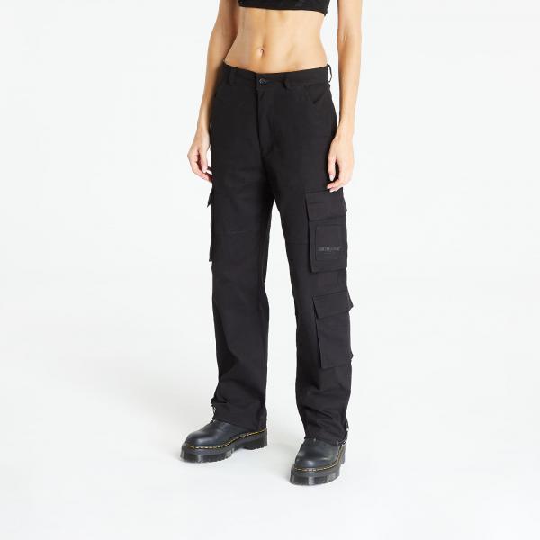 Kalhoty Sixth June Cargo Pants W/ Reverse Belt Black L