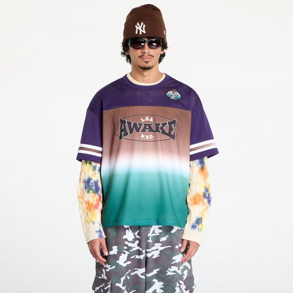 Dres Awake NY Mesh Football Jersey Brown Multi S