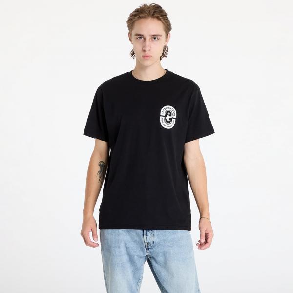 Tričko Horsefeathers Powder Badge II T-Shirt Black S