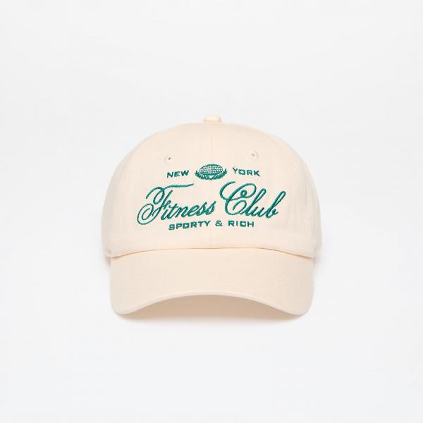 Kšiltovka Sporty & Rich Fitness World Cap UNISEX Cream/ Alpine Universal