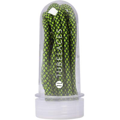 Tubelaces Rope Multi Black/ Neon Green