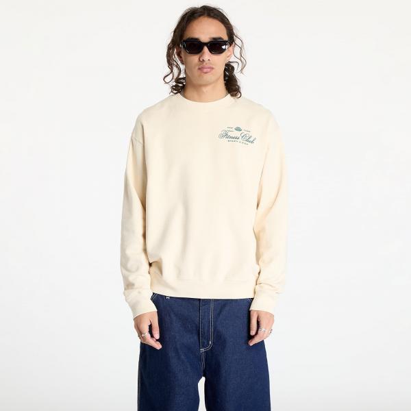 Mikina Sporty & Rich Fitness World Crewneck UNISEX Cream/ Alpine M
