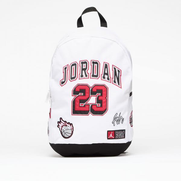 Batoh Jordan Backpack White/ Gym Red Universal