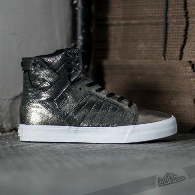 Supra Skytop Pewter Metallic White