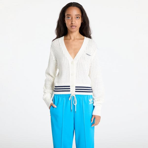 Svetr adidas Knit Cardigan Off White S