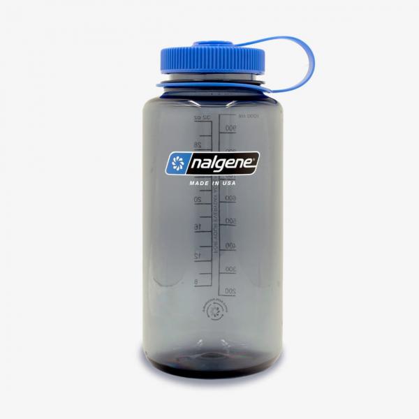 Nalgene Wide-Mouth 1000ml Sustain Bottle Gray Universal