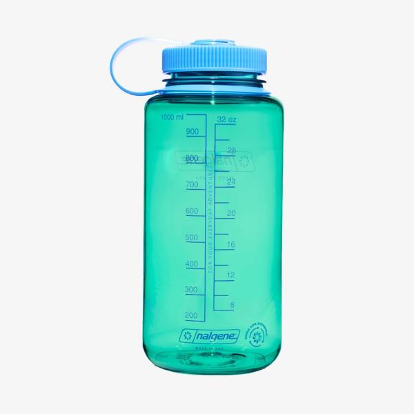 Nalgene 1000ml Wide Mouth Sustain Water Bottle Pastel Green Universal