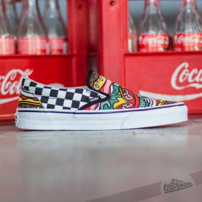 Vans Classic Slip-On Late Night Burger/ Check