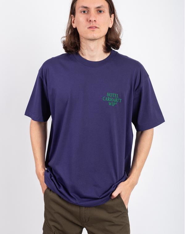 Tričko Carhartt WIP S/S Hotel Keys T-Shirt Aura/Green
