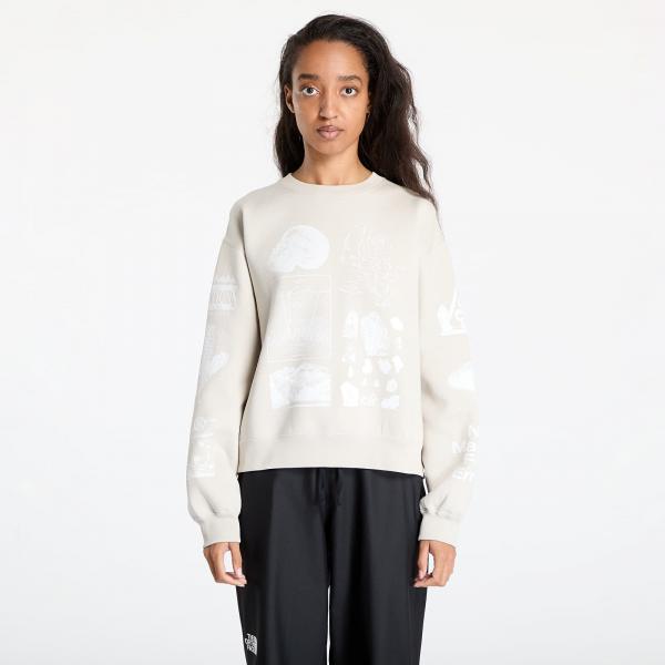 Mikina Nike ACG "Tuff Fleece" Women's Therma-FIT Repel Crew-Neck Sweatshirt Lt Orewood Brn/ Summit White L