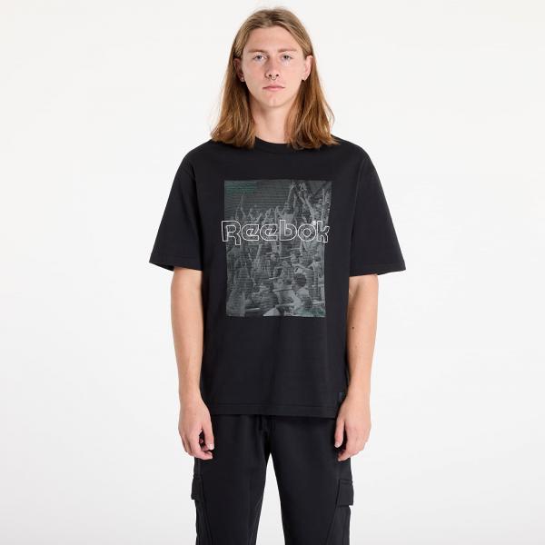 Tričko Reebok Classics Team Tradition Short Sleeve Tee UNISEX Black L