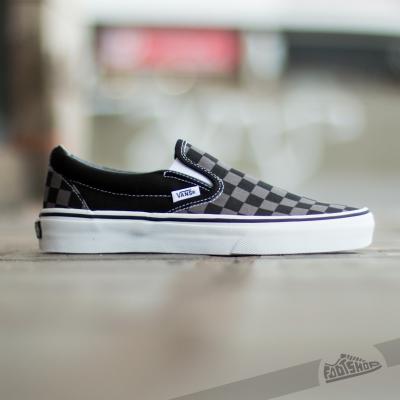 Vans Classic Slip-On Black/ Pewter Checkerboard