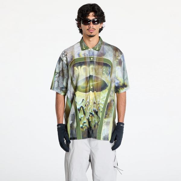 Tričko Nike x NOCTA Opal Men's Button-Down Top Oil Green/ Black XS