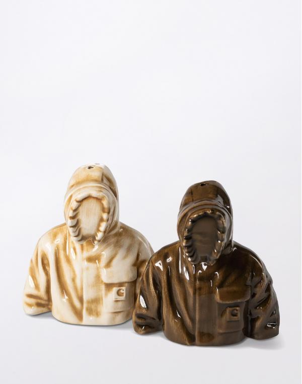Carhartt WIP Salt and Pepper Shakers Ceramic Salt Hamilton Brown