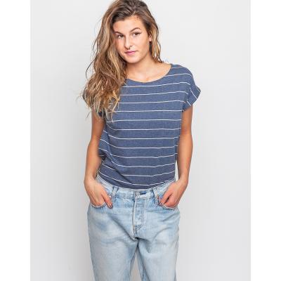 Triko Wemoto Bell Stripe Indigo Melange