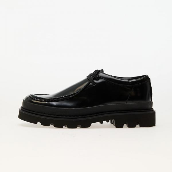 Tenisky Clarks Originals Badell Seam Black HiShine Lea EUR 43