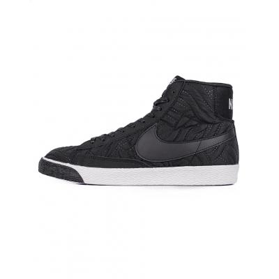Sneakers - tenisky Nike Blazer Mid Premium SE Black / Black - Ivory