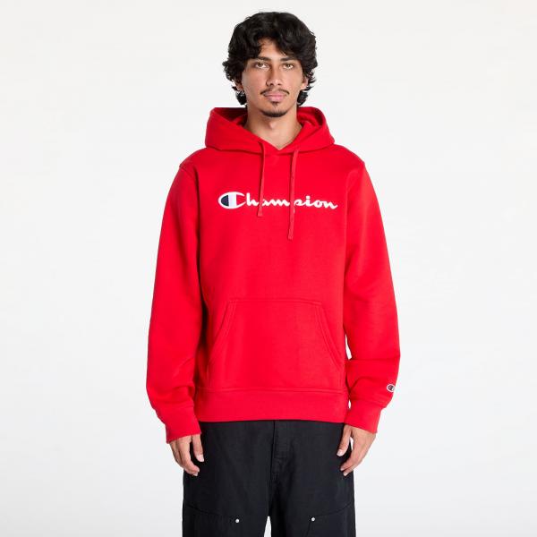 Mikina Champion Hooded Sweatshirt Red M