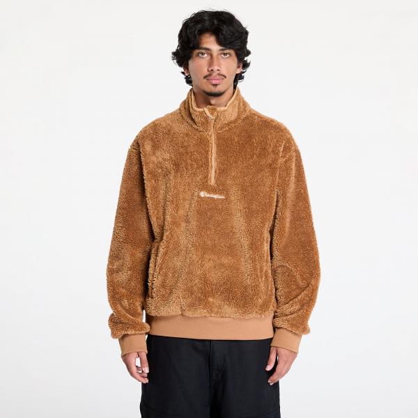 Mikina Champion Half Zip Top Brown L