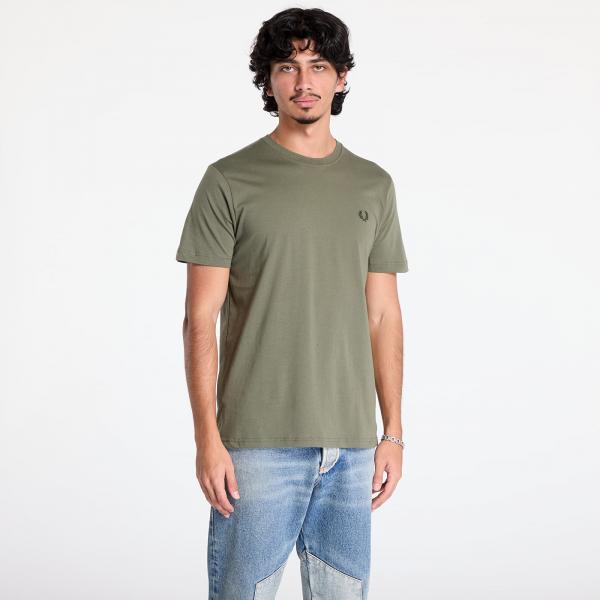Tričko FRED PERRY Crew Neck T-Shirt Laurel Wreath Green/ Night Green S