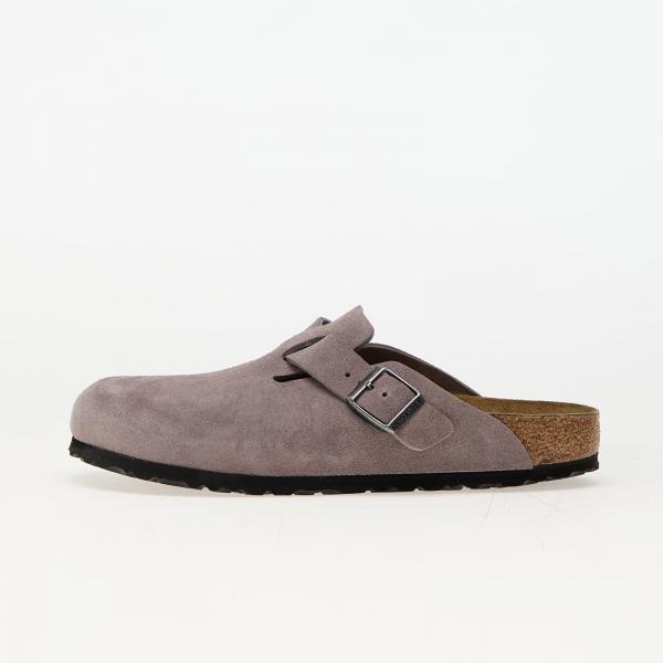 Tenisky Birkenstock Boston Leather Velvet Faded Purple EUR 38