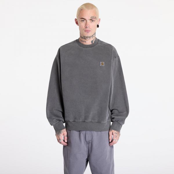 Mikina Carhartt WIP Vista Sweat UNISEX Graphite Garment Dyed XS