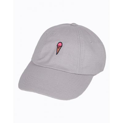 Kšiltovka Hype Dad Hat - Ice Cream Grey