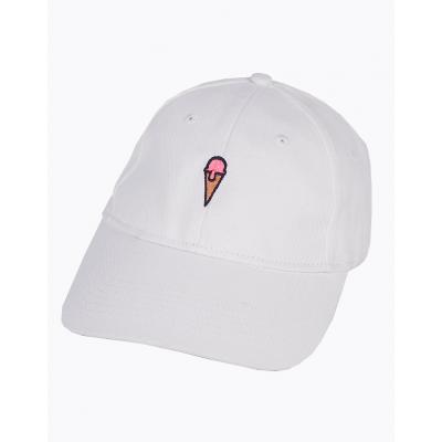 Kšiltovka Hype Dad Hat - Ice Cream White