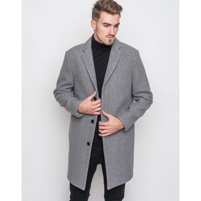 Kabát Selected Brook Light Grey Melange