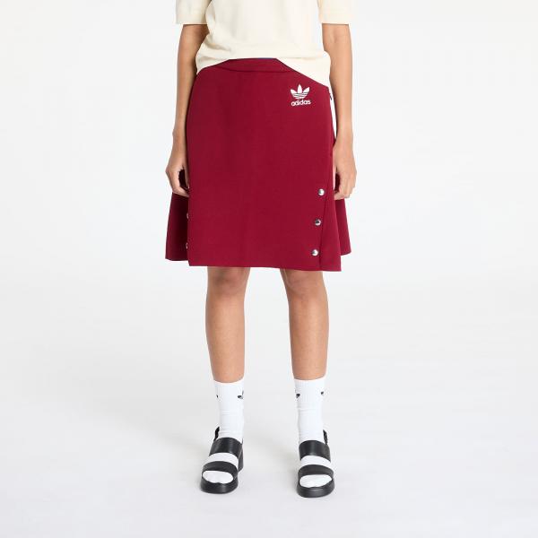 Sukně adidas x Wales Bonner Knit Skirt Core Burgundy S