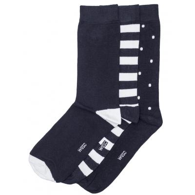 Ponožky WeSC Dott/Block sock Black