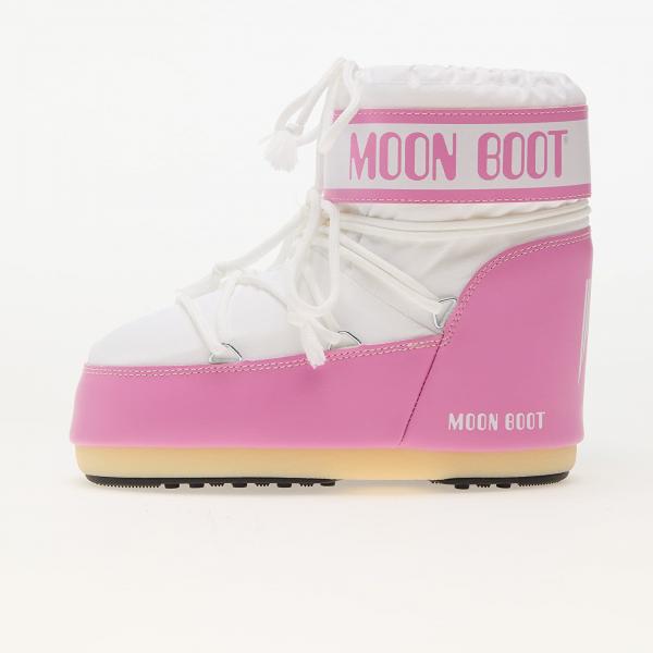 Tenisky Moon Boot Icon Low Nylon Pink/White EUR 39-41