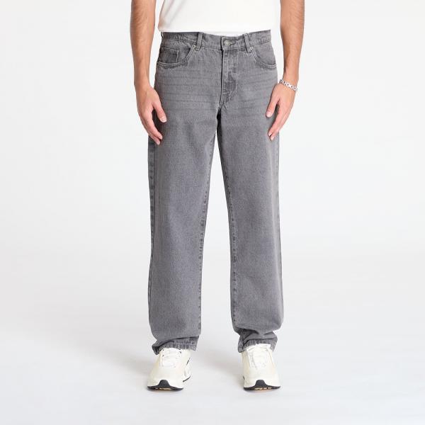 Džíny Urban Classics Heavy Ounce Straight Fit Jeans New Grey Washed 34