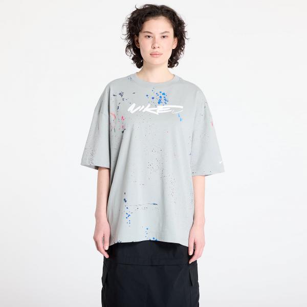 Tričko Nike Wmns Breaking Dance Short Sleeve Tee x Futura Base Grey XXL