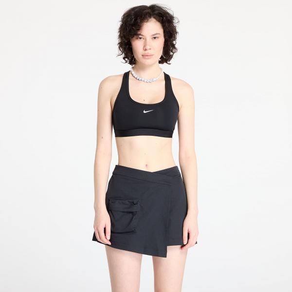 Podprsenka Nike Swoosh Light Support Women's Non-Padded Sports Bra Black/ White XL